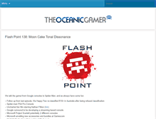 Tablet Screenshot of oceanicgamer.com